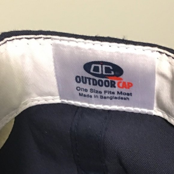 AUTHENTIC Navy BOSTON RED SOX MBL Baseball Cap - Picture 6 of 7